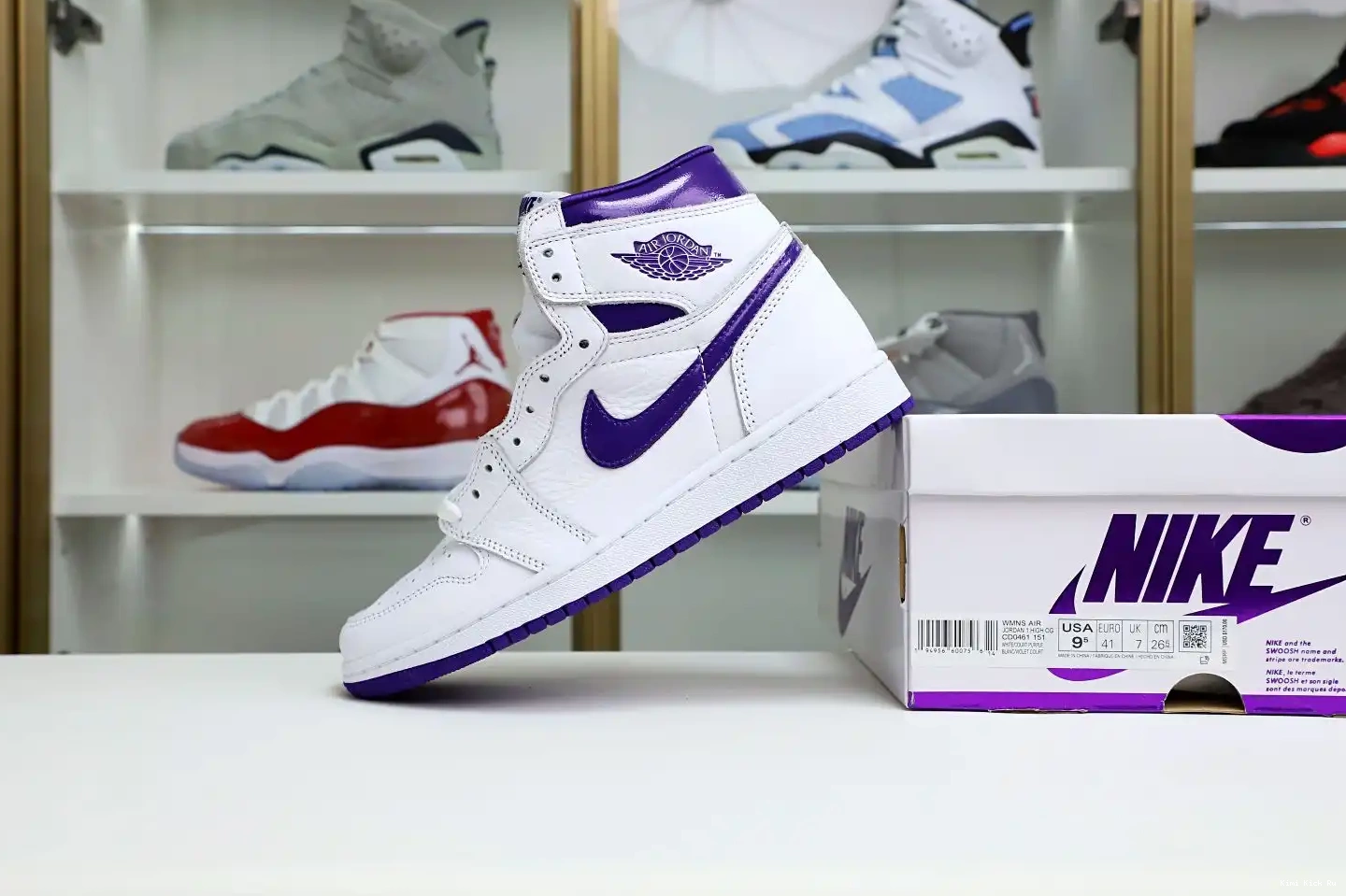 Jordan Purple High Court Air Kimikick 1 OG 0517